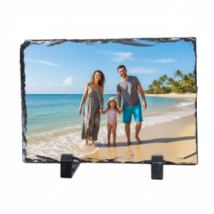 Снимка отпечатана върху камък