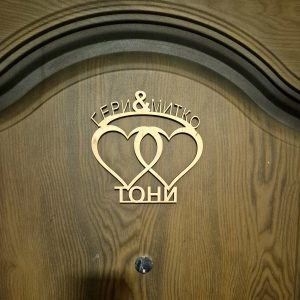 Табелка за врата
