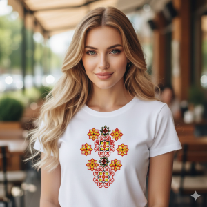 Тениска с шевици