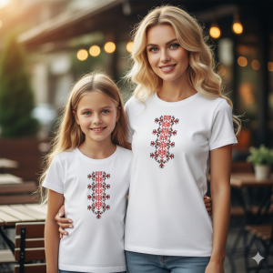 Тениска с шевици божество