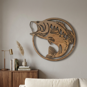 Арт декорация риба