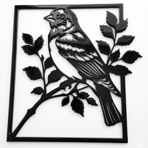Арт декорация птица